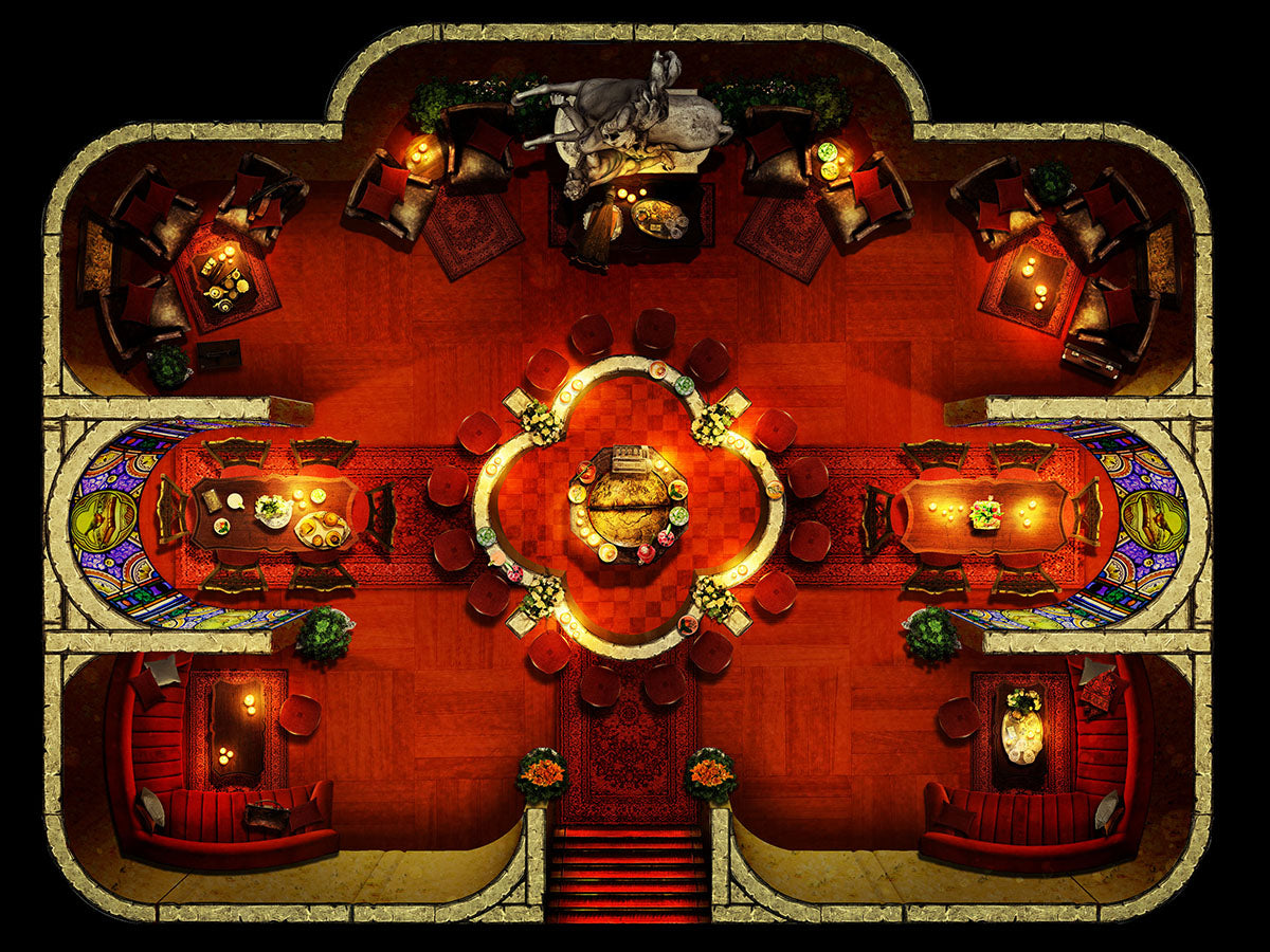 Theatre Café - Digital Map