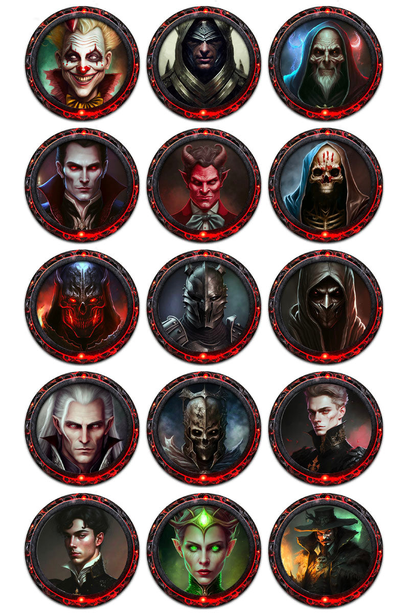 Villains - Digital Token Pack