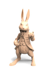 White Rabbit - 32mm Scale Physical OR Digital Miniature