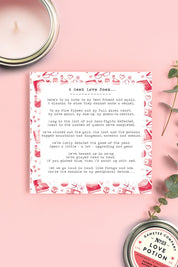 A Geek Love Poem - Gaming Greetings Card - GAMETEEUK