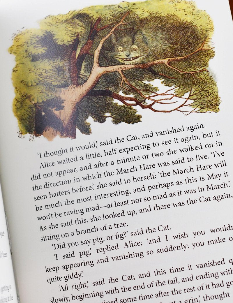 Alice in Wonderland - Gilded Pages Hardcover Edition - GAMETEEUK