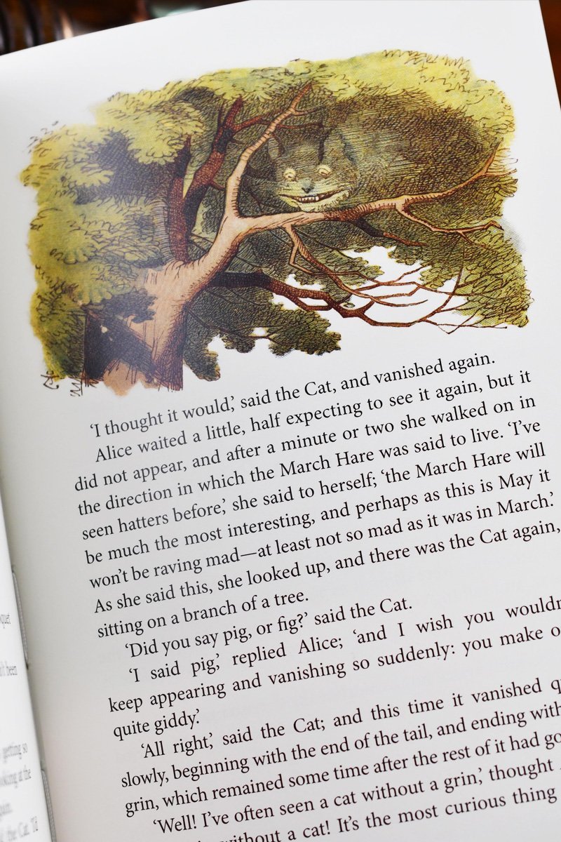 Alice in Wonderland - Gilded Pages Hardcover Edition - GAMETEEUK