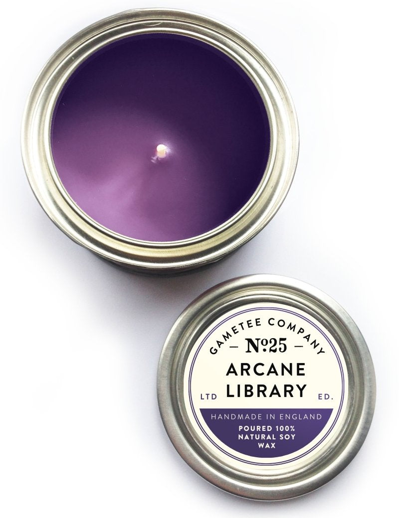 Arcane Library - Gaming Candle - GAMETEEUK