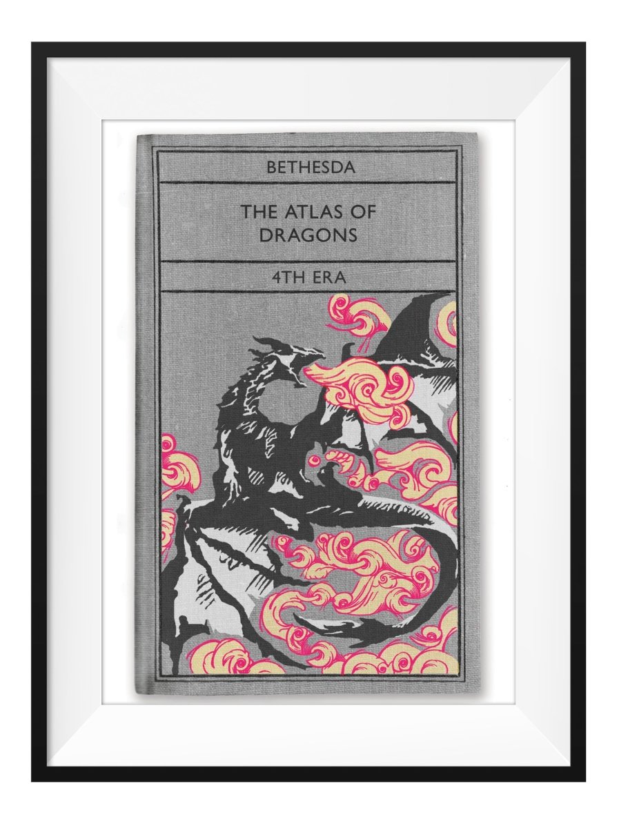Atlas of Dragons - Art Print - GAMETEEUK