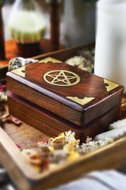 Box of Spells - Handmade Dice and Accessory Box - GAMETEEUK