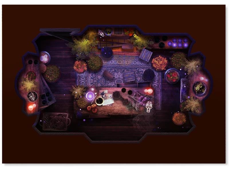 Busy Botanicals Apothecary Shop - Digital Map - GAMETEEUK