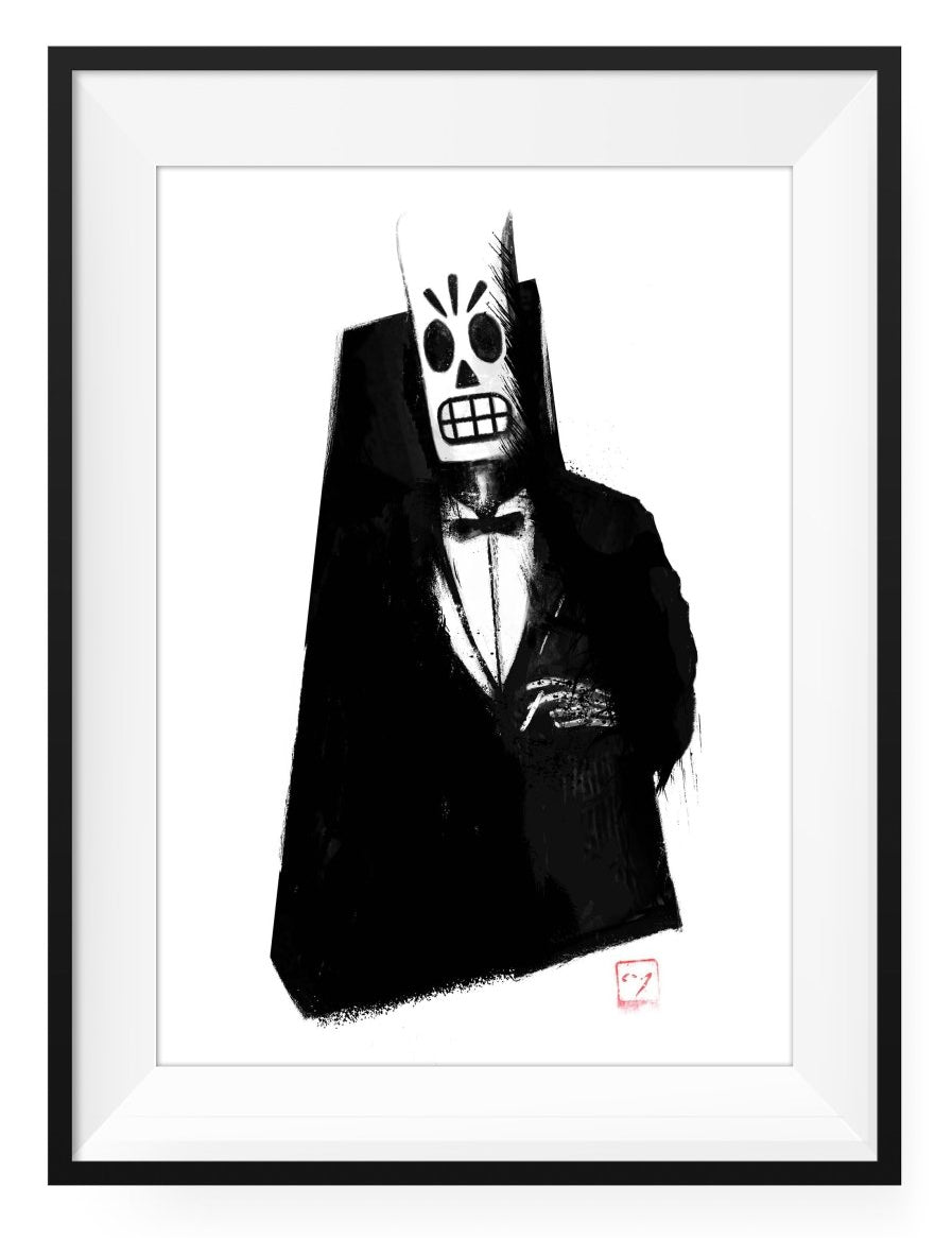 Calavera - Art Print - GAMETEEUK