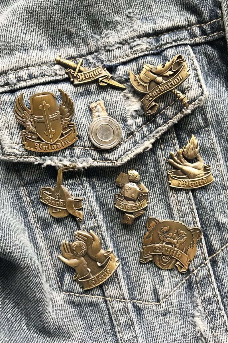 Class Pin Badge Collection - Edition One - GAMETEEUK