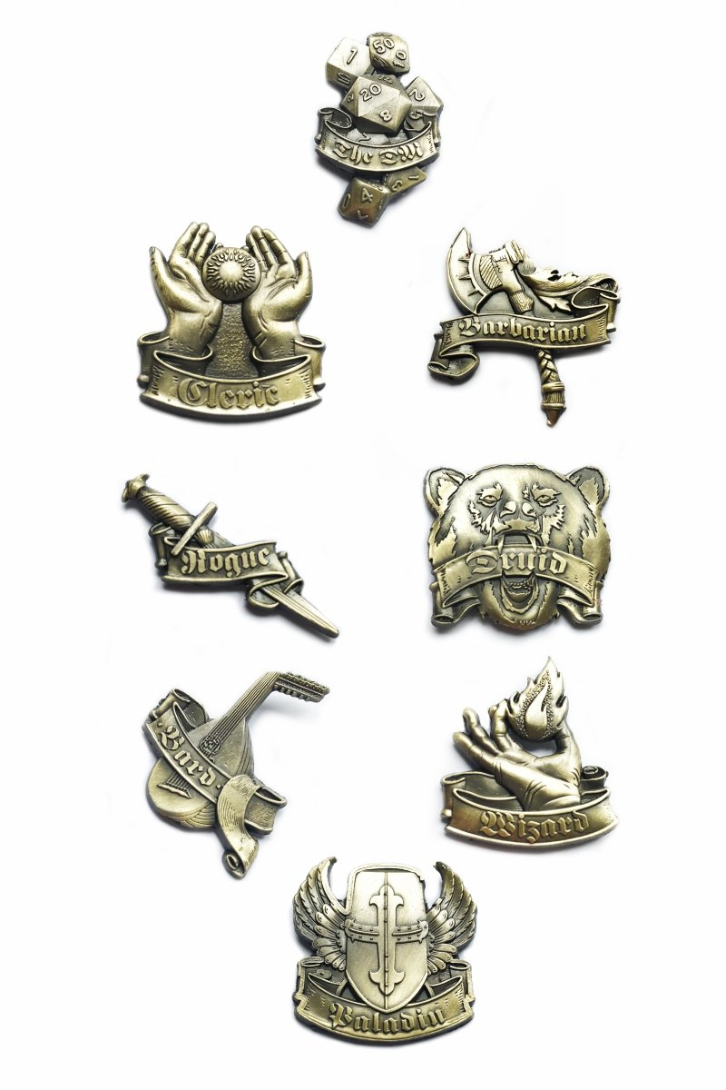 Class Pin Badge Collection - Edition One - GAMETEEUK