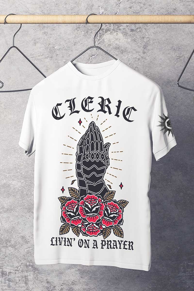Cleric - T-Shirt - GAMETEEUK