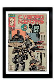 Cyborg Ninjas # 1 - 4 Art Print Collection - GAMETEEUK