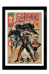 Cyborg Ninjas # 1 - 4 Art Print Collection - GAMETEEUK