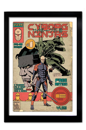 Cyborg Ninjas # 1 - 4 Art Print Collection - GAMETEEUK