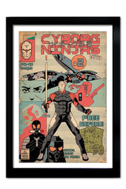 Cyborg Ninjas # 1 - 4 Art Print Collection - GAMETEEUK