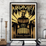 Dancing Mad, XIII, The Turks and Mako Power Poster - GAMETEEUK