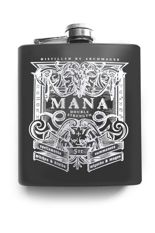 Dark Mana - Gaming Hipflask - GAMETEEUK