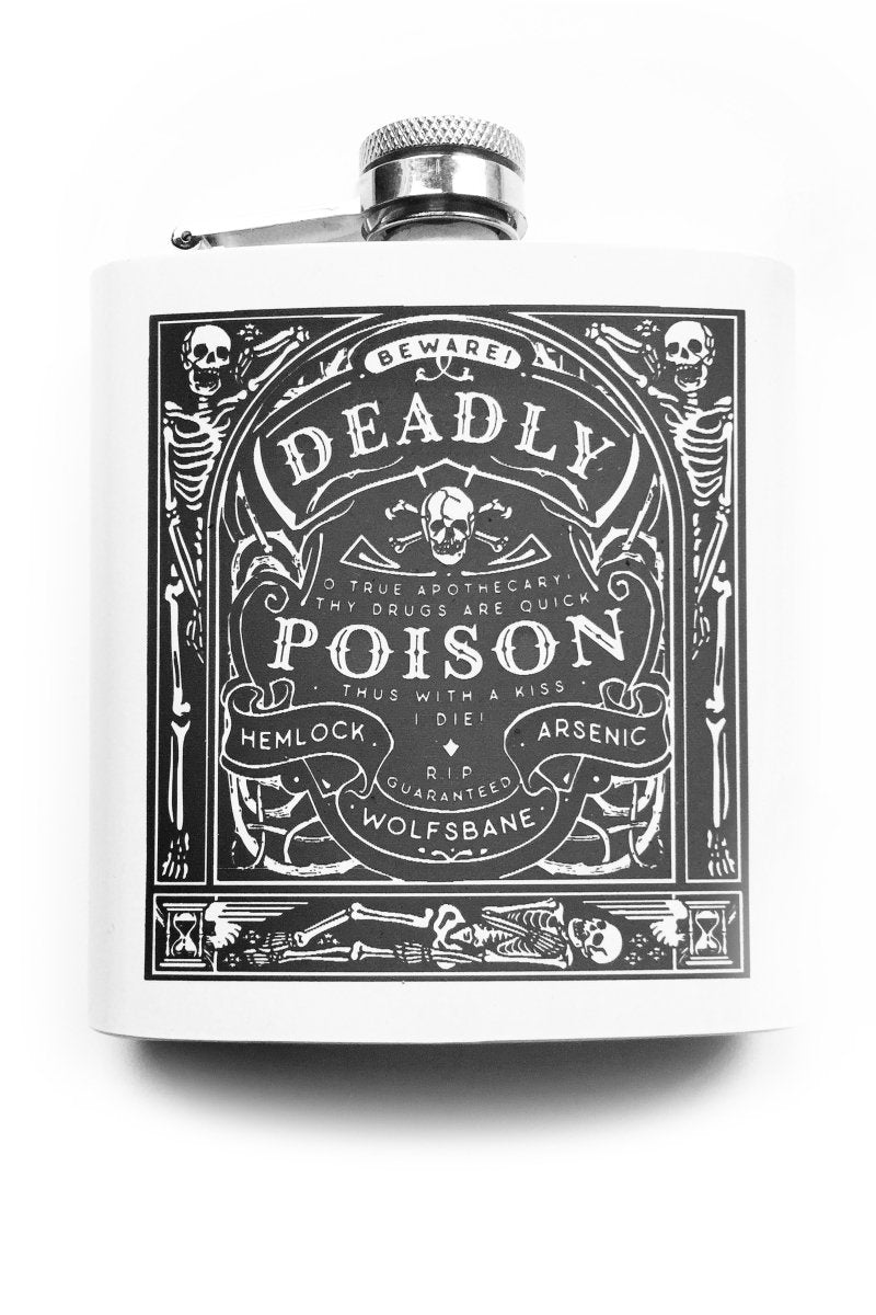 Deadly Poison - Hipflask - GAMETEEUK