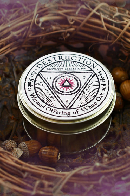 Destruction - Large Tin Candle - GAMETEEUK
