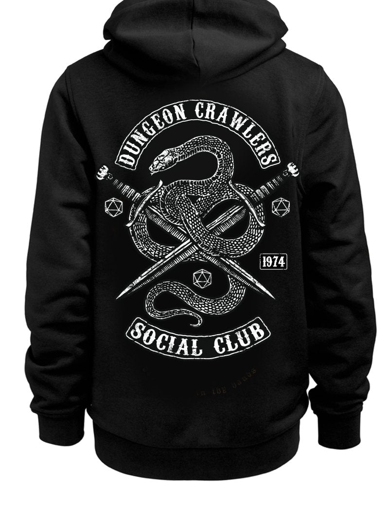 Dungeon Crawlers Social Club - Hoodie - GAMETEEUK