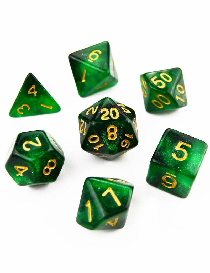 Elder God - Blood Drop Acrylic Dice Set - GAMETEEUK