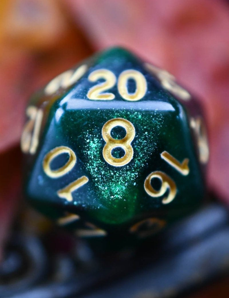 Elder God - Blood Drop Acrylic Dice Set - GAMETEEUK