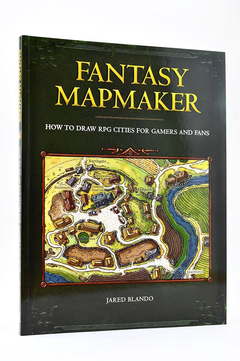 Fantasy Mapmaker - How to Draw RPG Cities for Gamers and Fans - GAMETEEUK