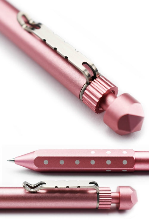 Fearless Rose - Rose Gold Aluminium Mechanical Dice Pencil - GAMETEEUK