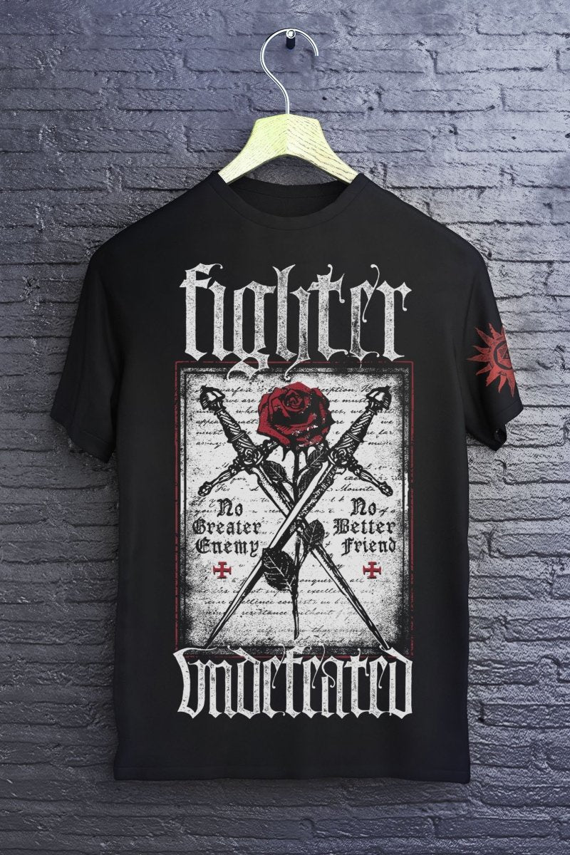 Fighter - T - Shirt - GAMETEEUK