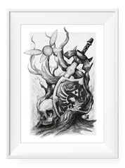 Forgotten Traveller - Art Print - GAMETEEUK