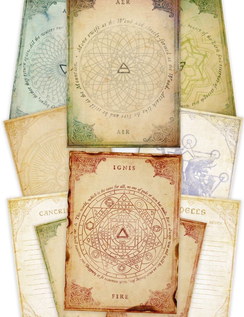 Grimoire - Printables Collection - GAMETEEUK