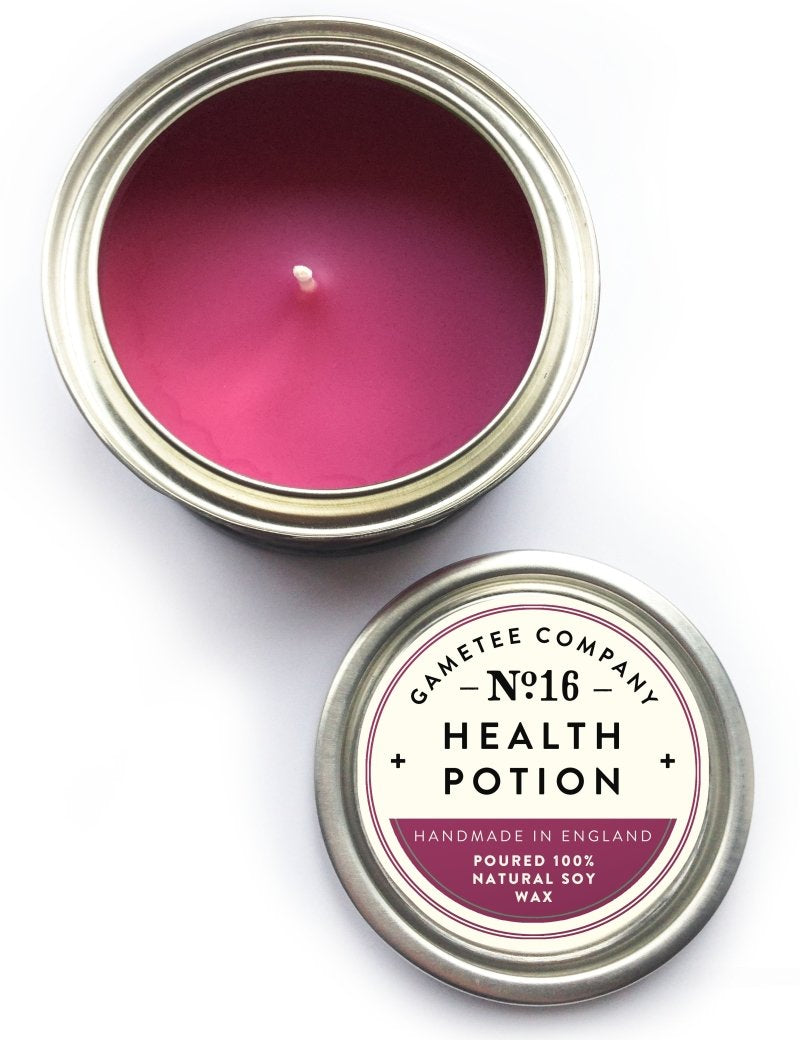 Health Potion - Gaming Candle - GAMETEEUK