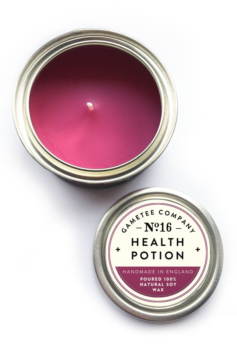 Health Potion - Gaming Candle - GAMETEEUK