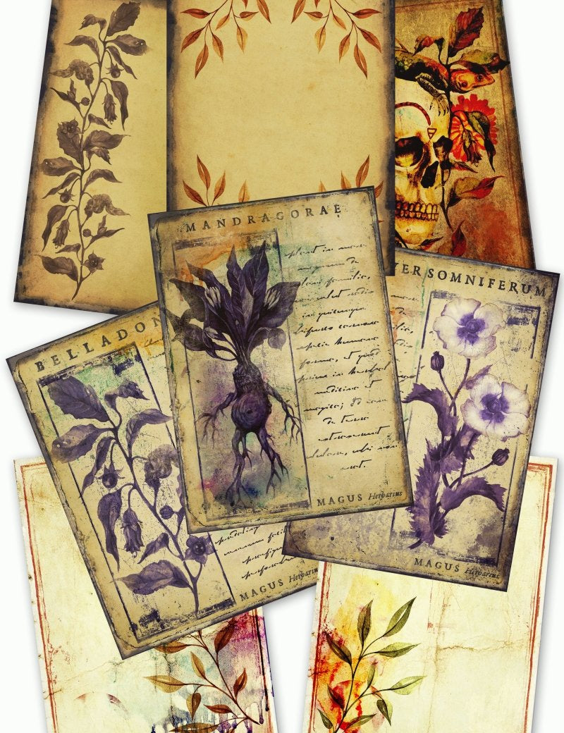 Herbalist - Printables Collection - GAMETEEUK
