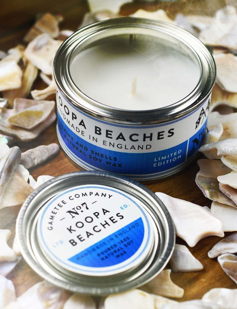 Koopa Beaches - Gaming Candle - GAMETEEUK