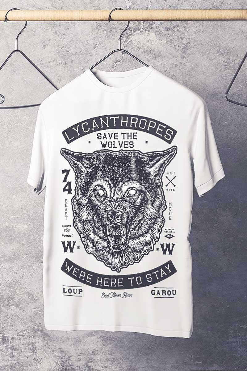 Lycanthropes - T-Shirt - GAMETEEUK