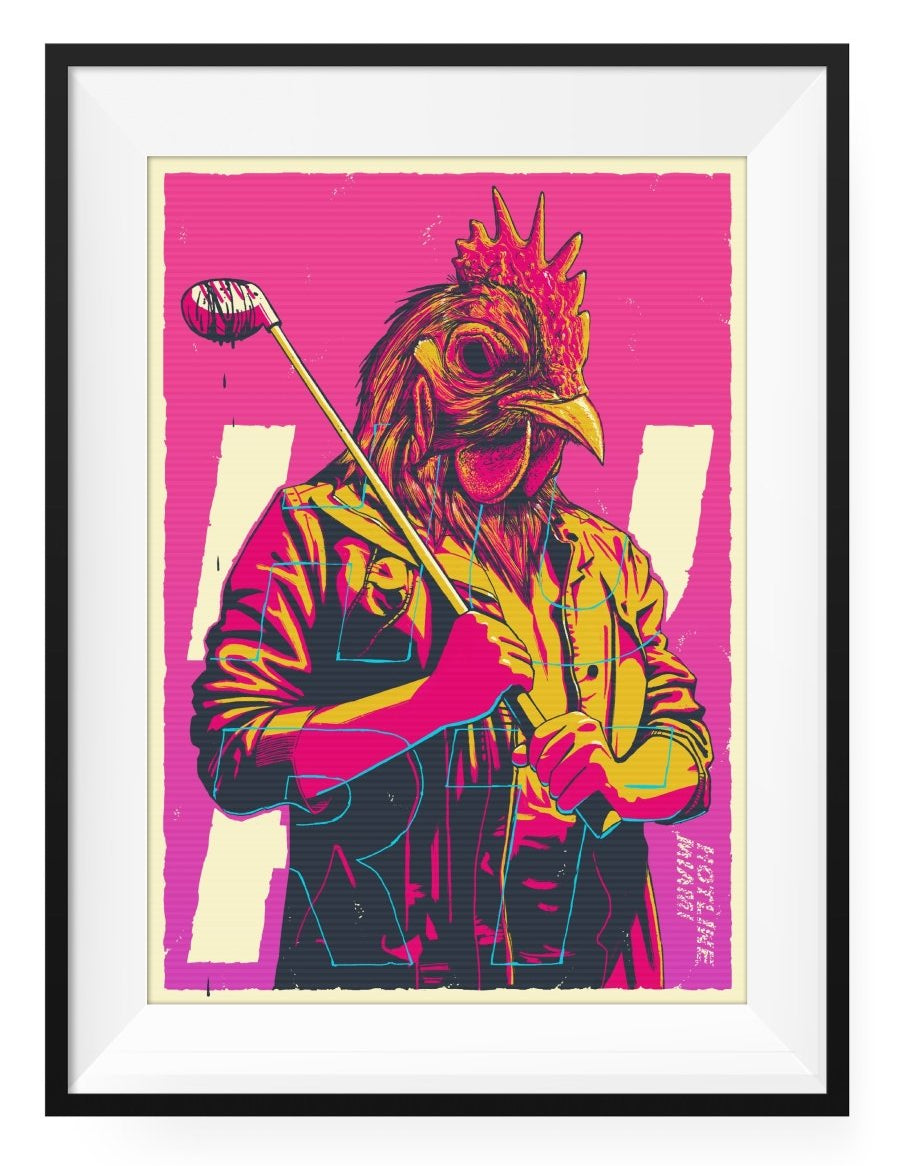 Miami Pack - Three Art Prints for £29.99 - GAMETEEUK