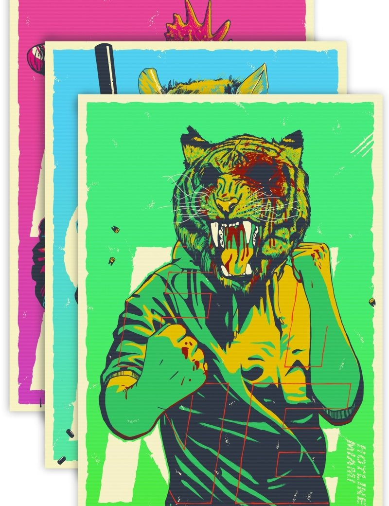 Miami Pack - Three Art Prints for £29.99 - GAMETEEUK