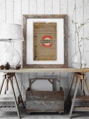 Midgar Train Timetable - Art Print - GAMETEEUK