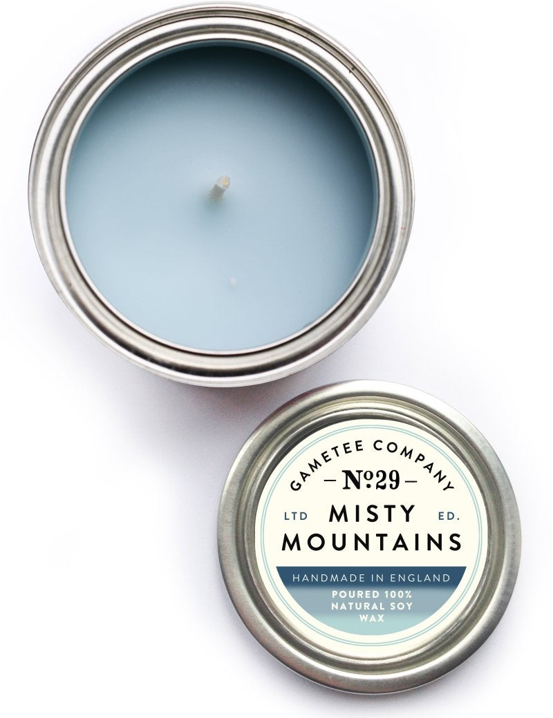 Misty Mountains - Gaming Candle - GAMETEEUK