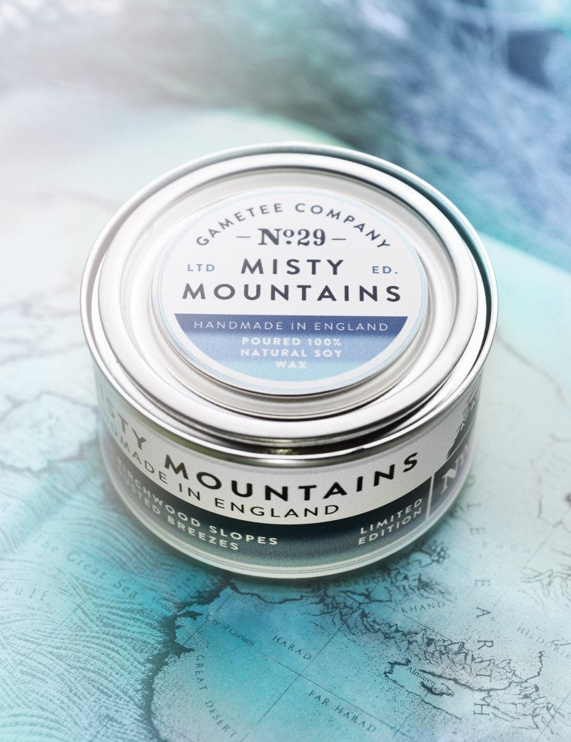Misty Mountains - Gaming Candle - GAMETEEUK