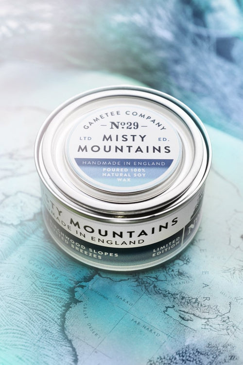 Misty Mountains - Gaming Candle - GAMETEEUK