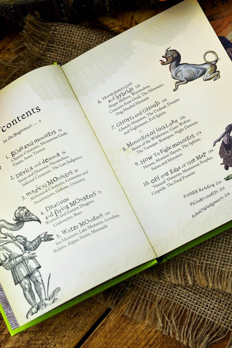 Monsters: A Bestiary of the Bizarre (Hardcover) - GAMETEEUK