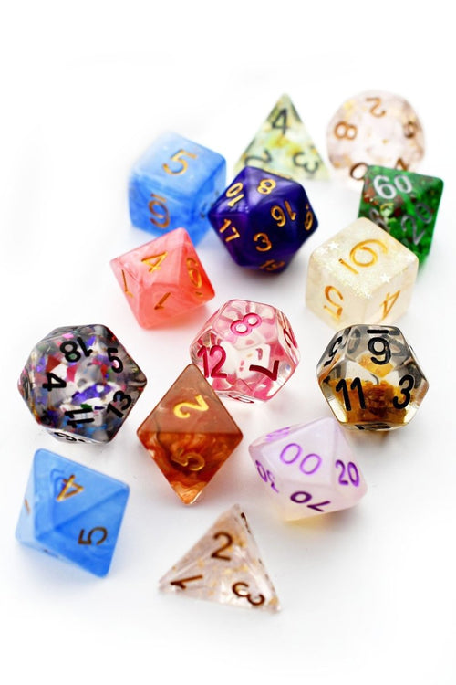 Mystery Bag - 7 Mixed Dice - GAMETEEUK