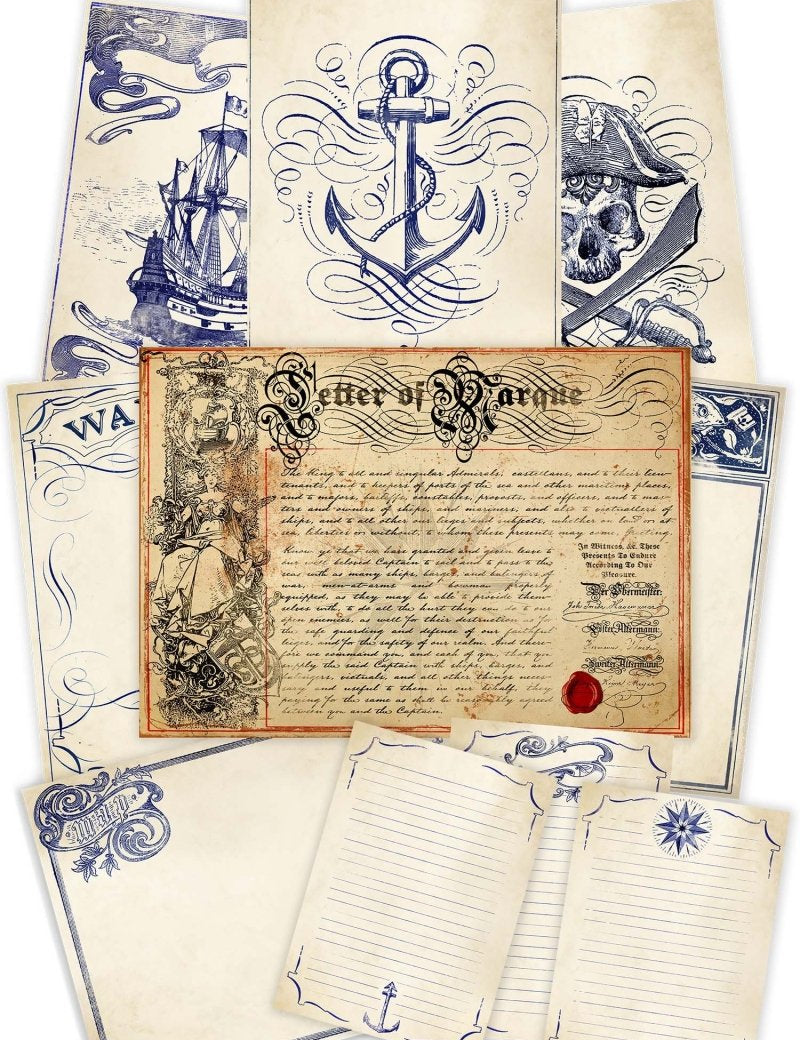 Nautical - Printables Collection - GAMETEEUK