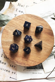Nightstone Gemstone Dice Set - GAMETEEUK