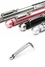 Noble Traveller - Polished Titanium Mechanical Dice Pencil - GAMETEEUK