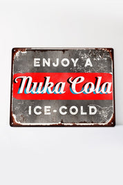 NUKA - Large Tin Sign - GAMETEEUK
