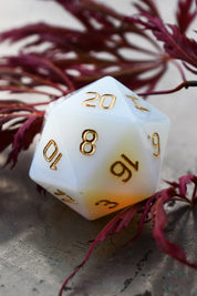 Opalite Gemstone Dice Set - GAMETEEUK