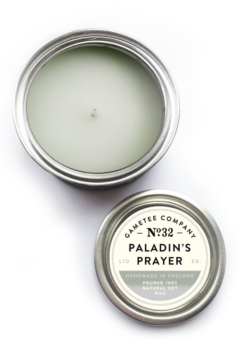 Paladin's Prayer - Gaming Candle - GAMETEEUK