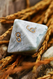 Peace Jade Gemstone Dice Set - GAMETEEUK